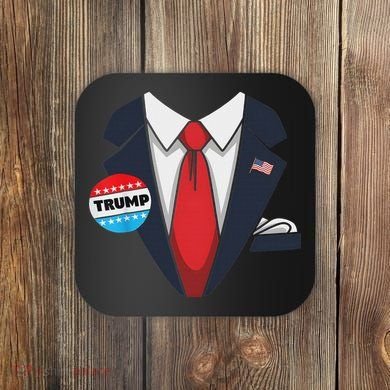 Donald Trump Halloween Costume Suit For Coaster