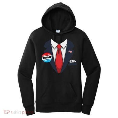 Donald Trump Halloween Costume Suit For Women's Hoodie