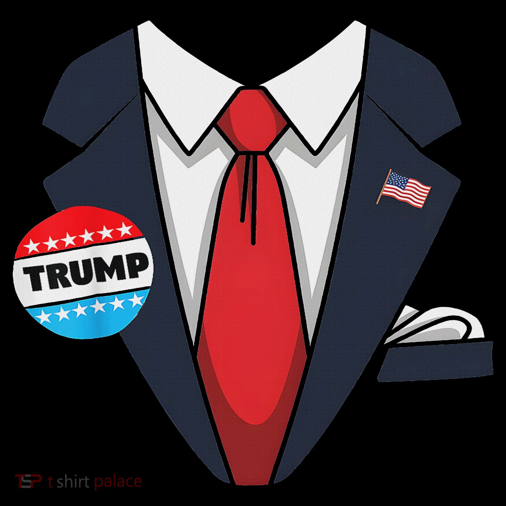 Donald Trump Halloween Costume Suit For Women's Hoodie
