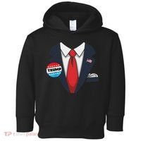Donald Trump Halloween Costume Suit For Toddler Hoodie thumb 0