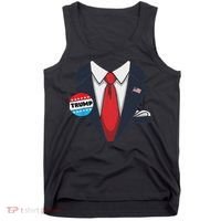Donald Trump Halloween Costume Suit For Tank Top thumb 0