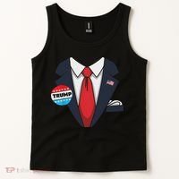 Donald Trump Halloween Costume Suit For Tank Top thumb 2