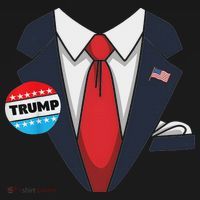 Donald Trump Halloween Costume Suit For Tank Top thumb 6