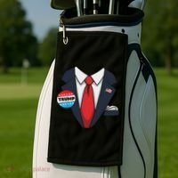 Donald Trump Halloween Costume Suit For Golf Towel thumb 2