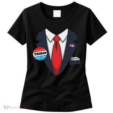 Donald Trump Halloween Costume Suit For Women's T-Shirt