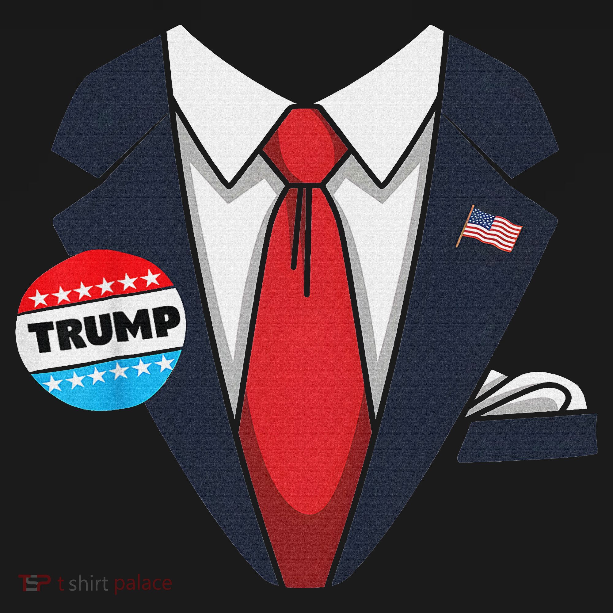 Donald Trump Halloween Costume Suit For Kids Sweatshirt
