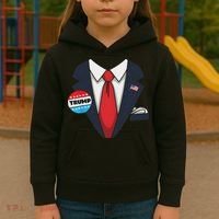Donald Trump Halloween Costume Suit For Kids Hoodie thumb 3