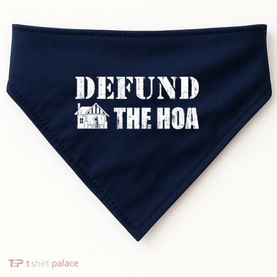 Defund The HOA Design USA-Made Doggie Bandana