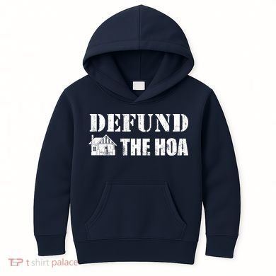 Defund The HOA Design Kids Hoodie