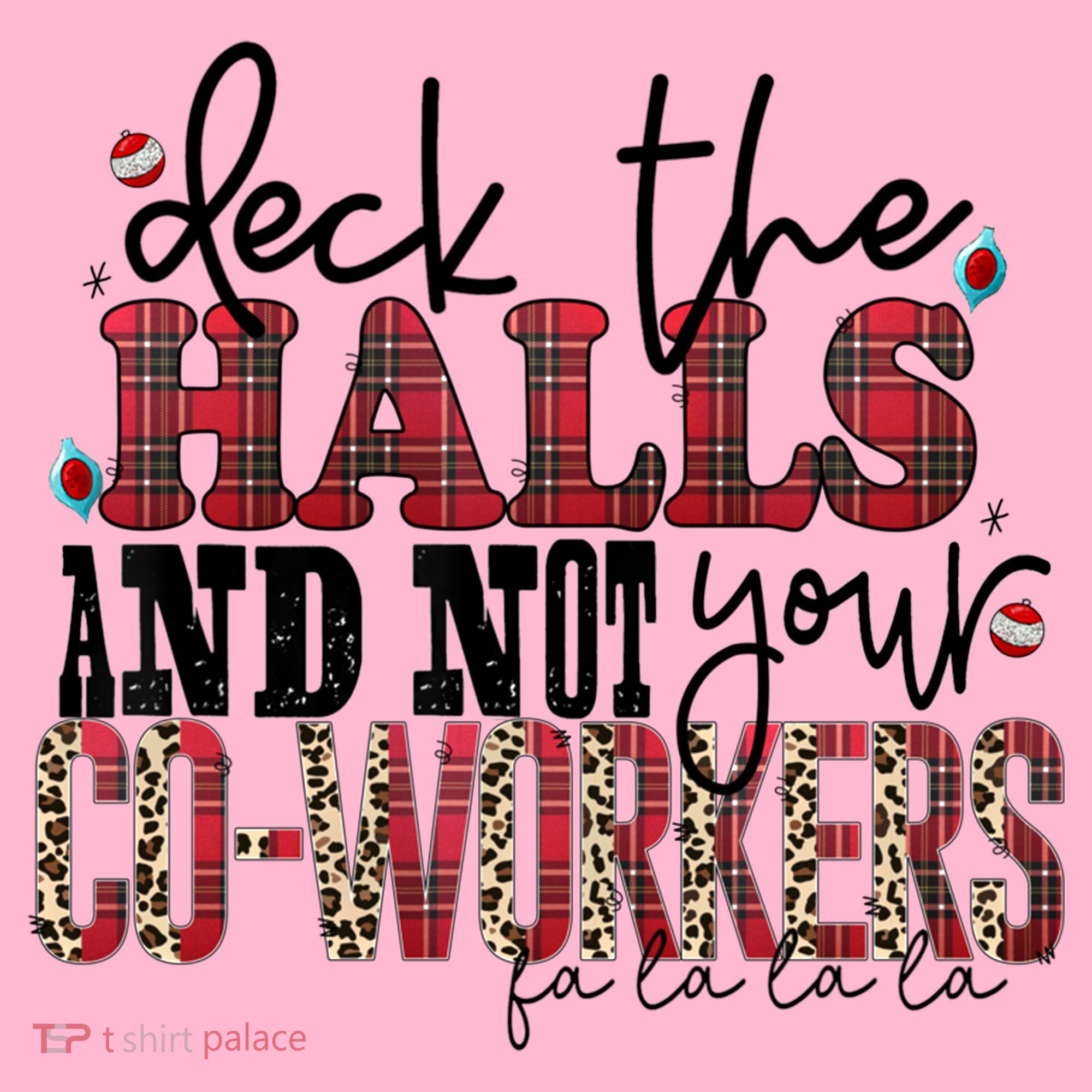 Deck The Halls And Not Your Coworkers Cool Gift Coaster