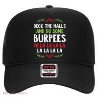 Deck The Halls And Do Some Burpees V1 (Christmas Gym Workout) Classic Hat thumb 0