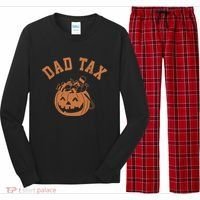 Dad Tax Halloween Trick Or Treat Funny Long Sleeve Pajama Set thumb 0