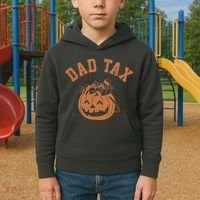 Dad Tax Halloween Trick Or Treat Funny Kids Hoodie thumb 2