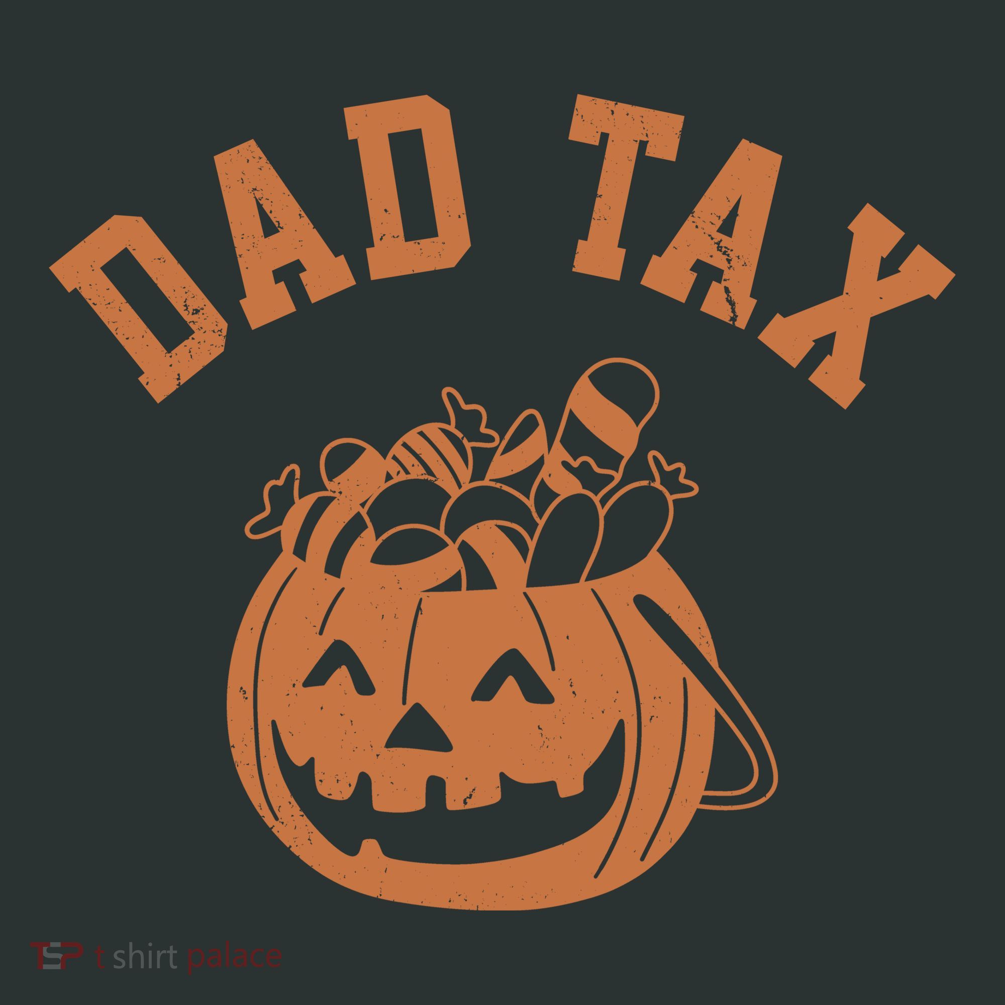 Dad Tax Halloween Trick Or Treat Funny Kids Hoodie