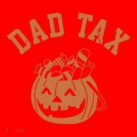Dad Tax Halloween Trick Or Treat Funny Santa Hat thumb 1