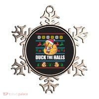Duck The Halls Funny Ugly Christmas Sweater Meme Gift Cute Gift Ornament thumb 0