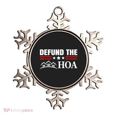 DEFUND THE HOA Homeowners Association Ornament