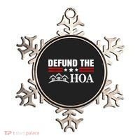 DEFUND THE HOA Homeowners Association Ornament thumb 0