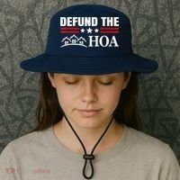 DEFUND THE HOA Homeowners Association Bucket Hat thumb 3