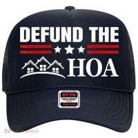 DEFUND THE HOA Homeowners Association Hat thumb 0
