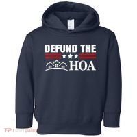 DEFUND THE HOA Homeowners Association Toddler Hoodie thumb 0