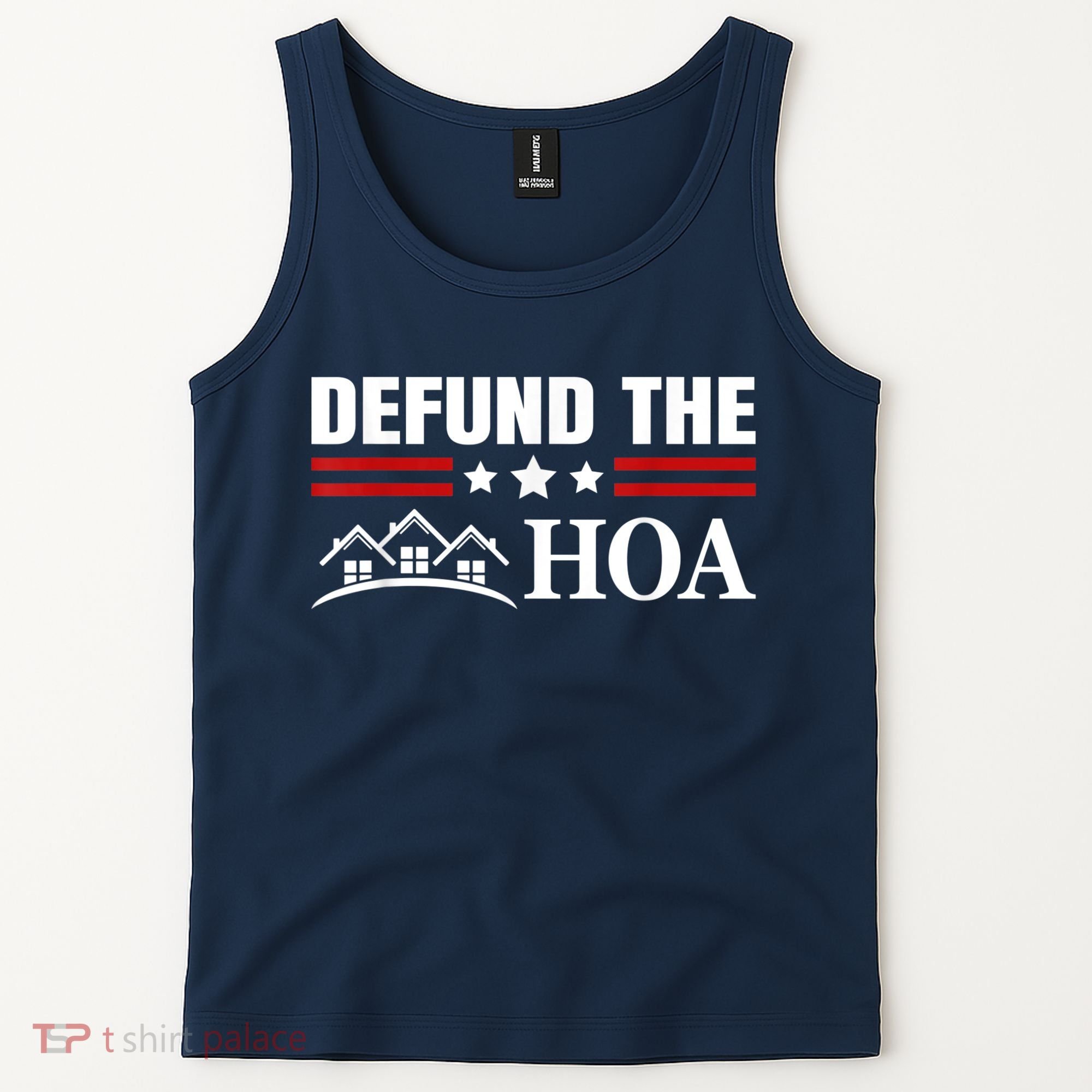 DEFUND THE HOA Homeowners Association Tank Top
