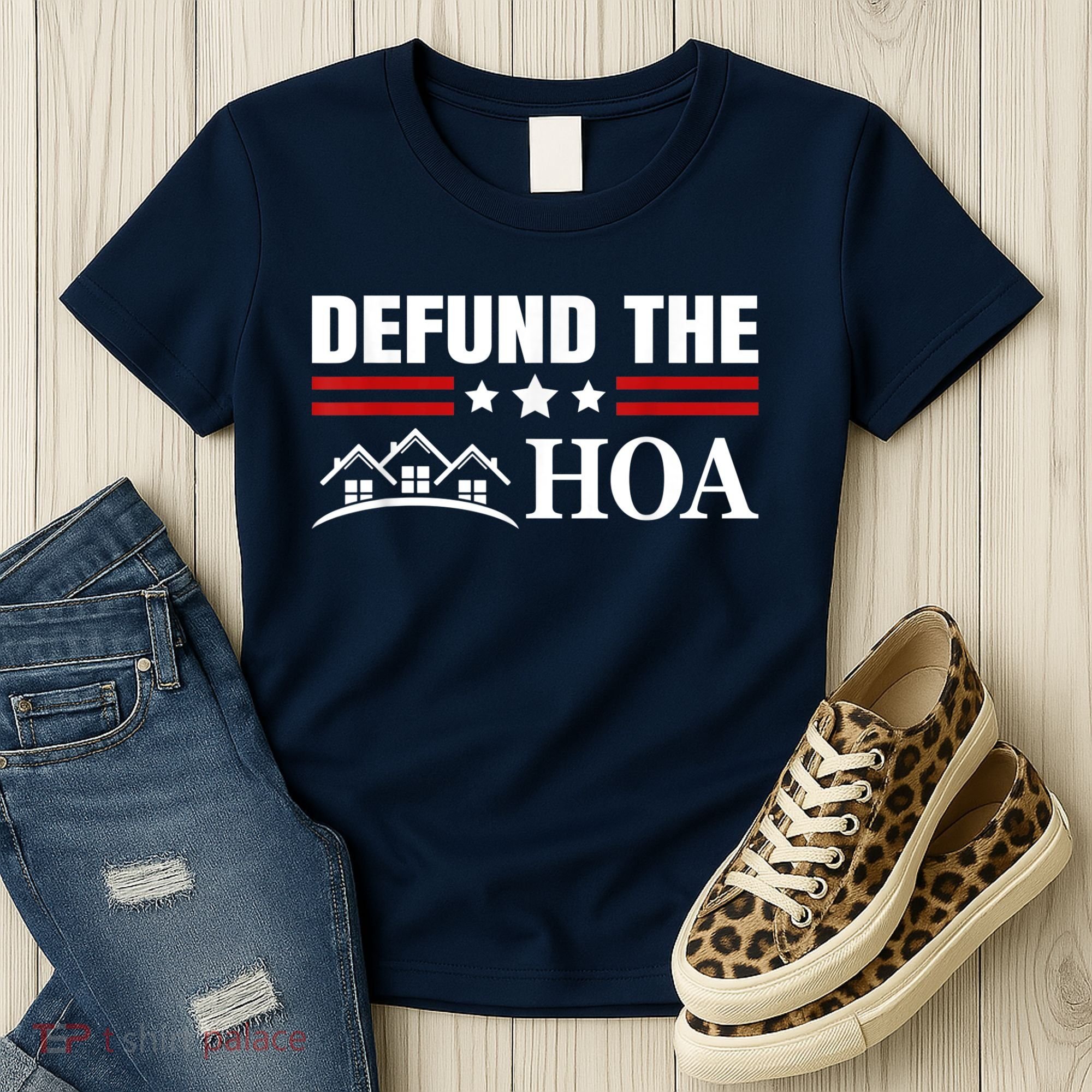 DEFUND THE HOA Homeowners Association Women's T-Shirt