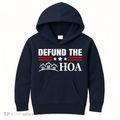 DEFUND THE HOA Homeowners Association Kids Hoodie