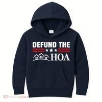 DEFUND THE HOA Homeowners Association Kids Hoodie thumb 0