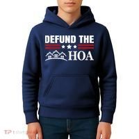 DEFUND THE HOA Homeowners Association Kids Hoodie thumb 4