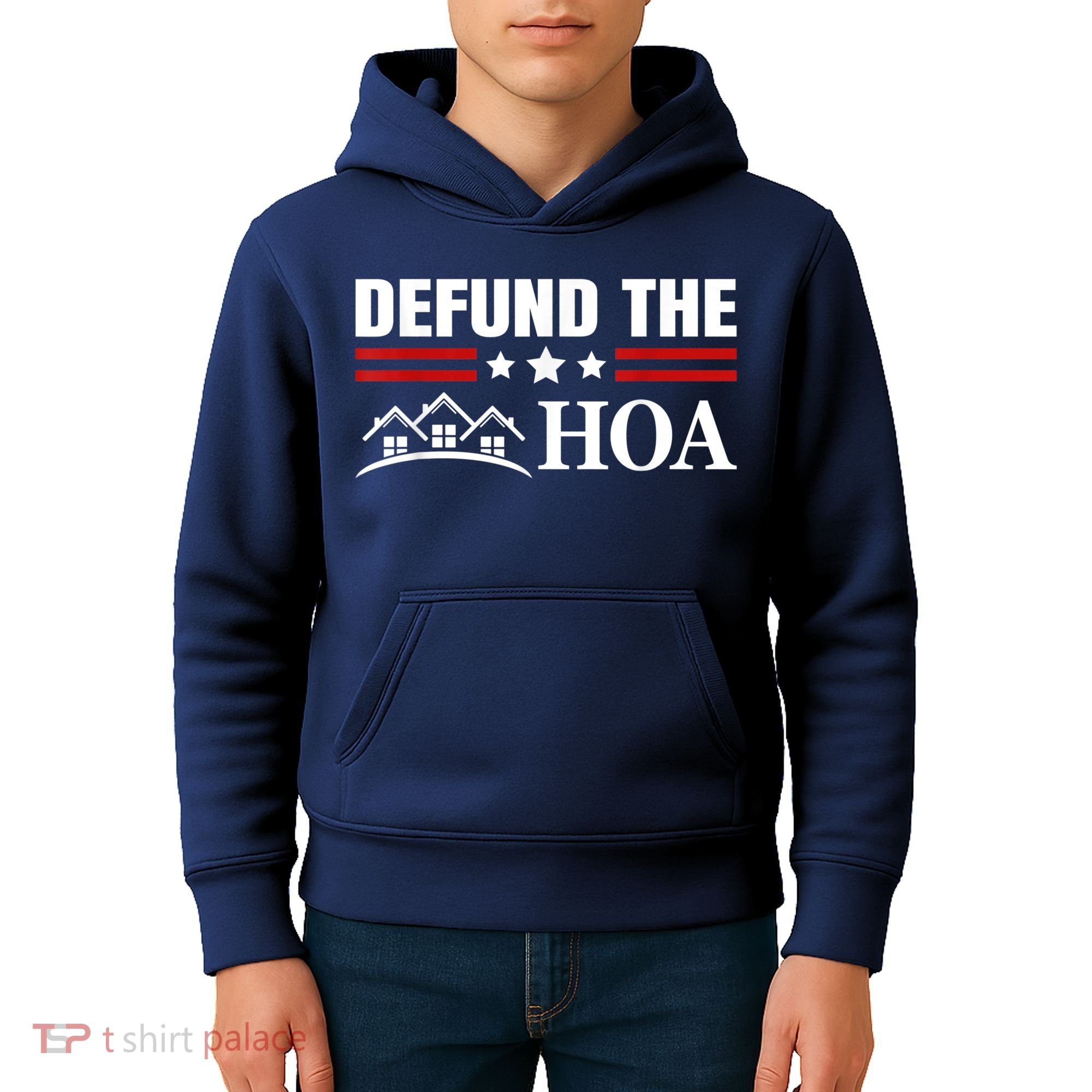 DEFUND THE HOA Homeowners Association Kids Hoodie