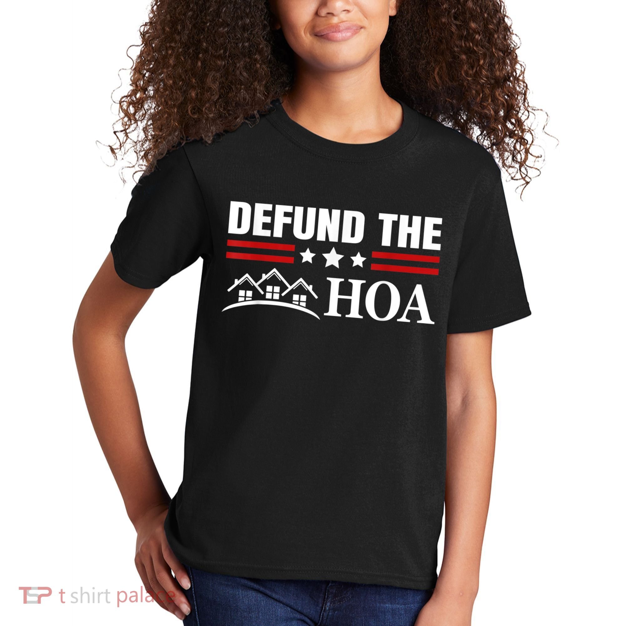 DEFUND THE HOA Homeowners Association Kids T-Shirt
