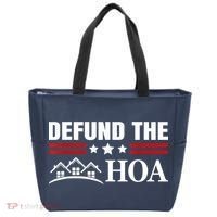 DEFUND THE HOA Homeowners Association Tote Bag thumb 0