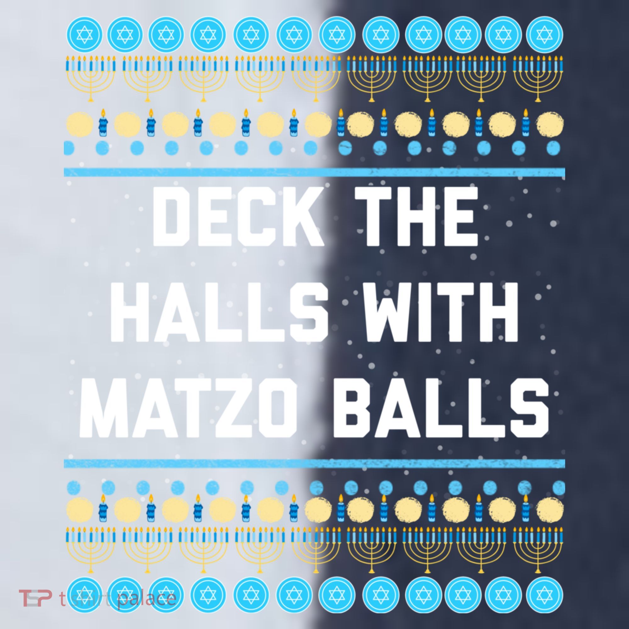 Deck The Halls With Matzo Balls Funny Jewish Sport-Tek Competitor United Soccer Jersey