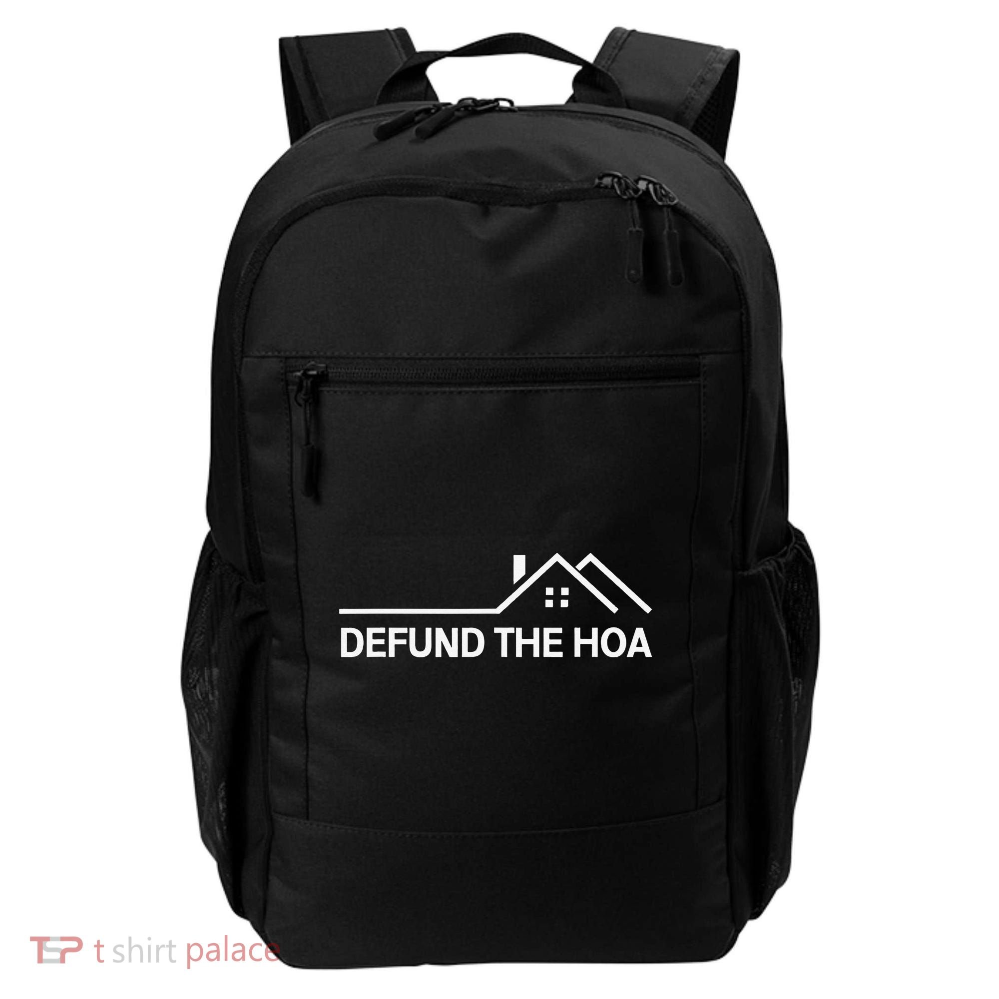 Defund The HOA Backpack