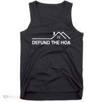 Defund The HOA Tank Top thumb 0