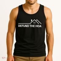 Defund The HOA Tank Top thumb 3