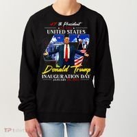 Donald Trump Inauguration Day 2025 47th President Women's Sweatshirt thumb 0
