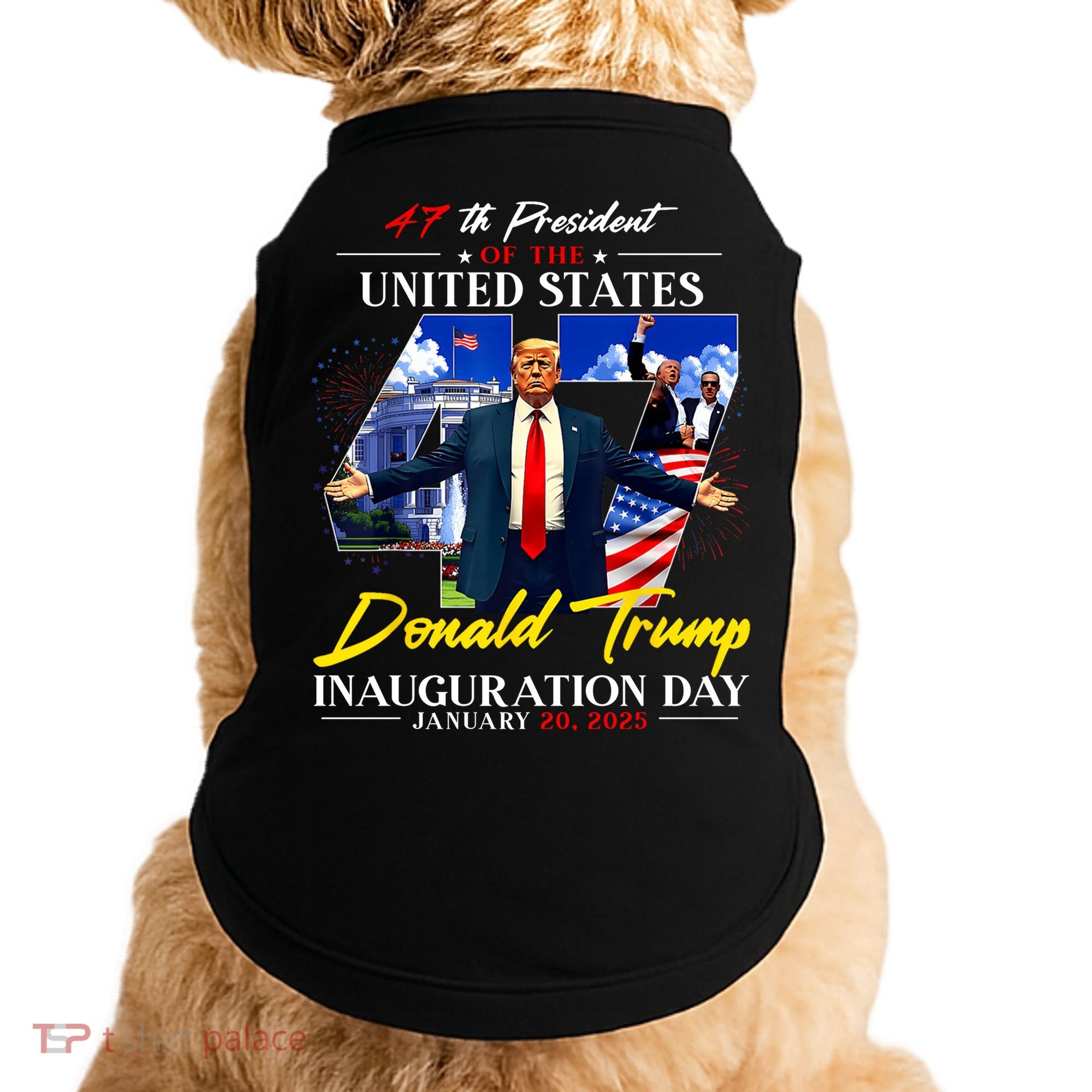 Donald Trump Inauguration Day 2025 47th President Doggie Tank