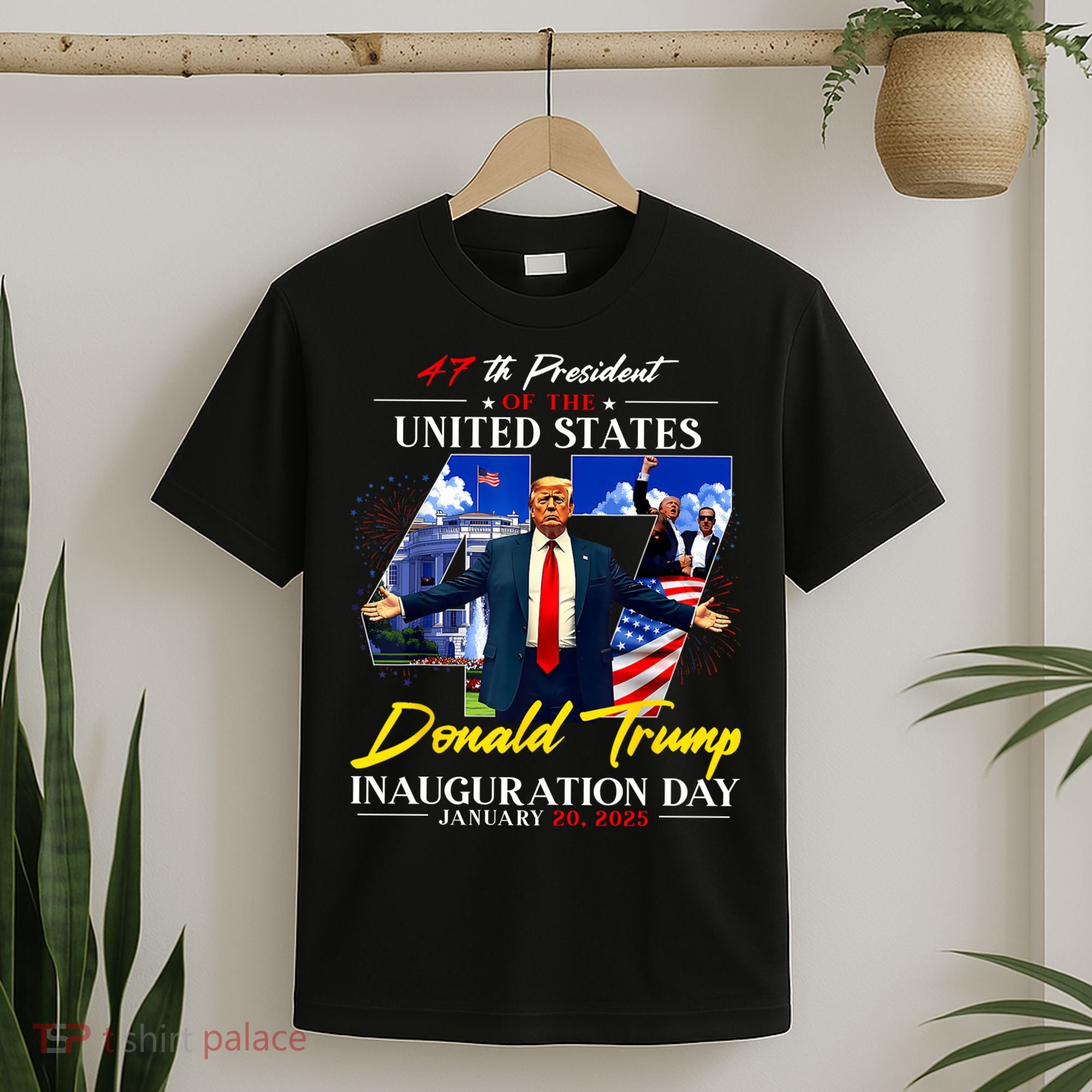 Donald Trump Inauguration Day 2025 47th President T-Shirt