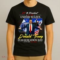 Donald Trump Inauguration Day 2025 47th President T-Shirt thumb 3