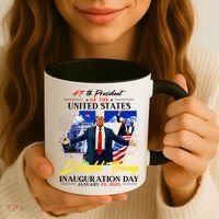 Donald Trump Inauguration Day 2025 47th President Coffee Mug thumb 3