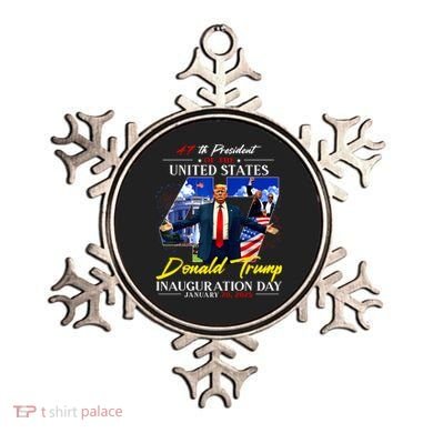 Donald Trump Inauguration Day 2025 47th President Ornament