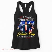 Donald Trump Inauguration Day 2025 47th President Women's Tank Top thumb 0