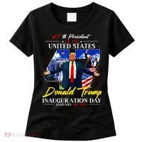 Donald Trump Inauguration Day 2025 47th President Women's T-Shirt thumb 0