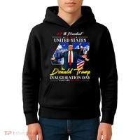 Donald Trump Inauguration Day 2025 47th President Kids Hoodie thumb 4