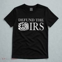Defund The Irs Tax Return Patriot American Funny Humour T-Shirt thumb 5