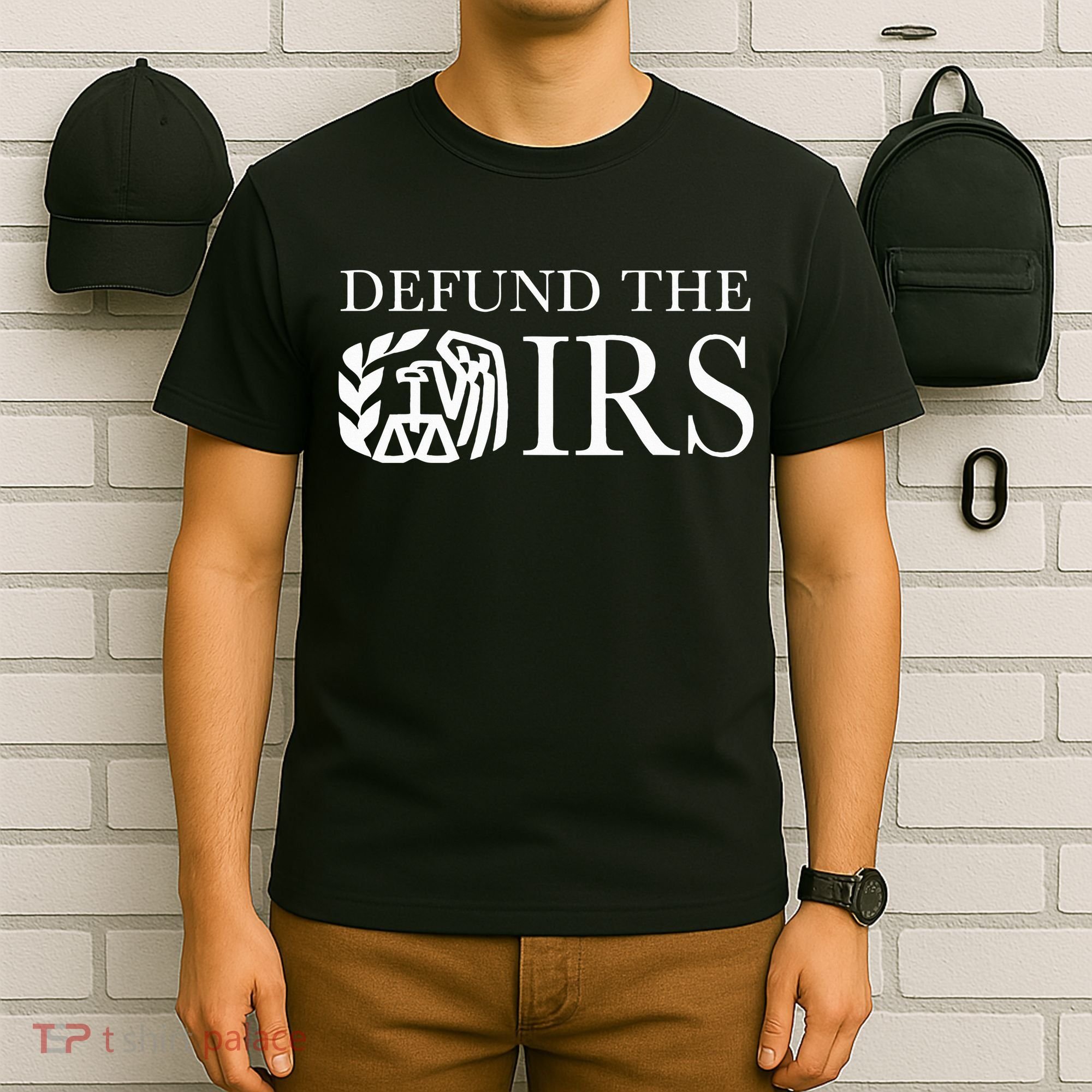 Defund The Irs Tax Return Patriot American Funny Humour T-Shirt