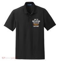Due To Inflation This Is My Pirate Costume Halloween Dry Zone Grid Polo thumb 0