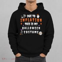 Due To Inflation This Is My Costume For Halloween Party Hoodie thumb 0